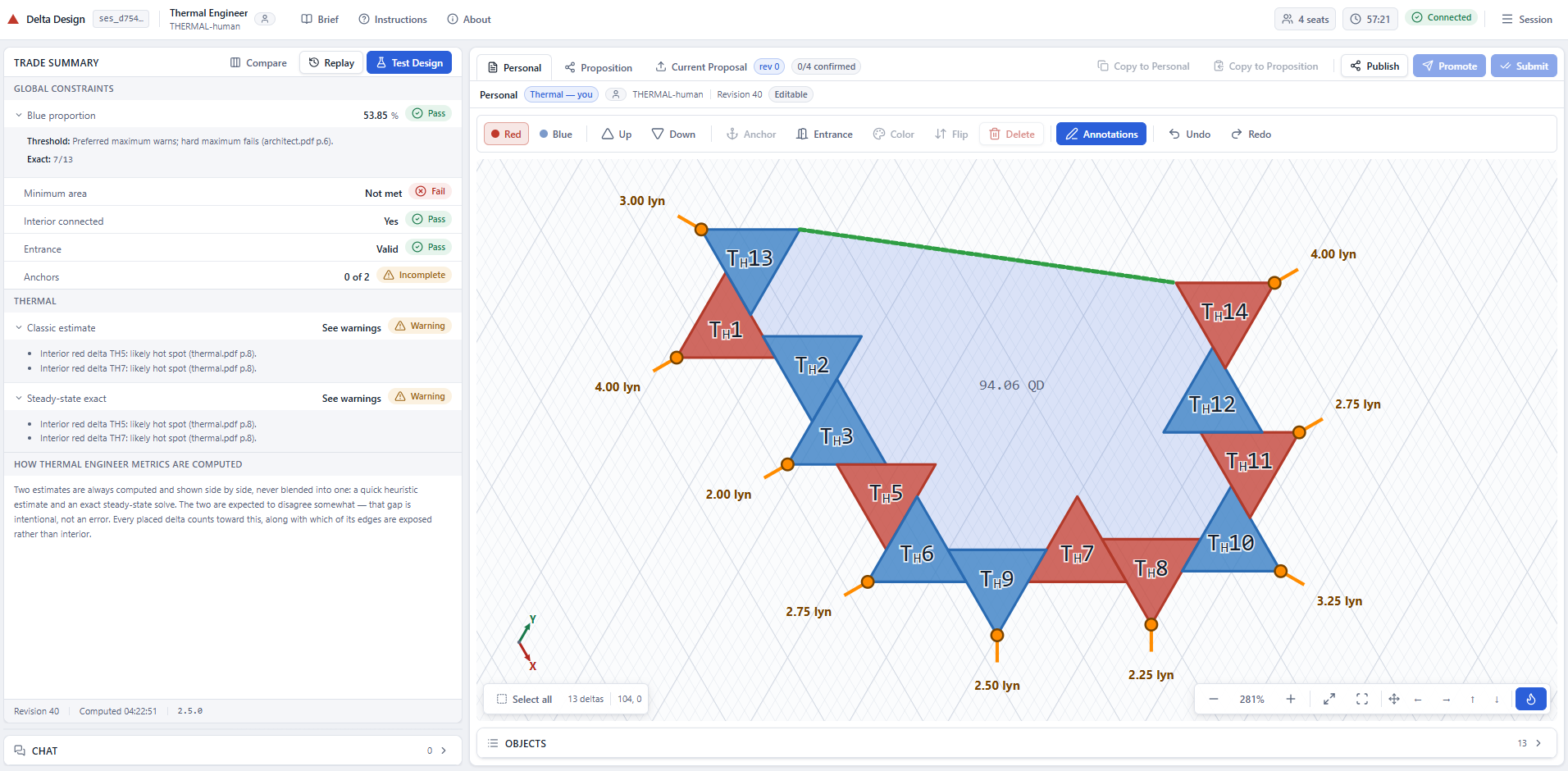 Delta Design Game — screenshot 1