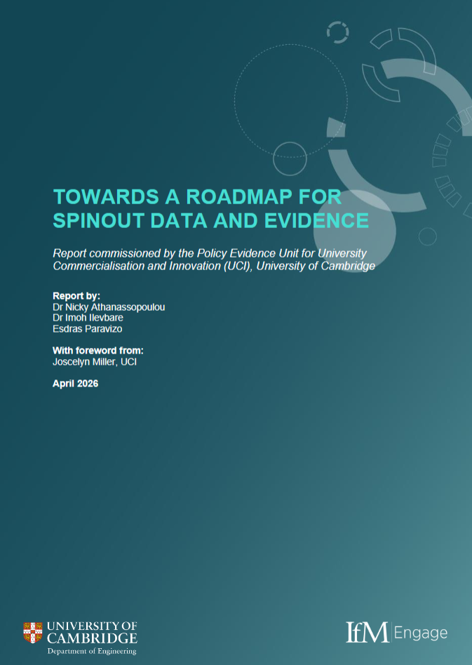 Roadmap & Spinout Data report cover